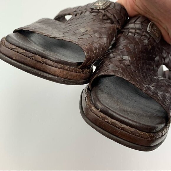 Brighton sandals 6 willow chocolate brown leather - Picture 9 of 13